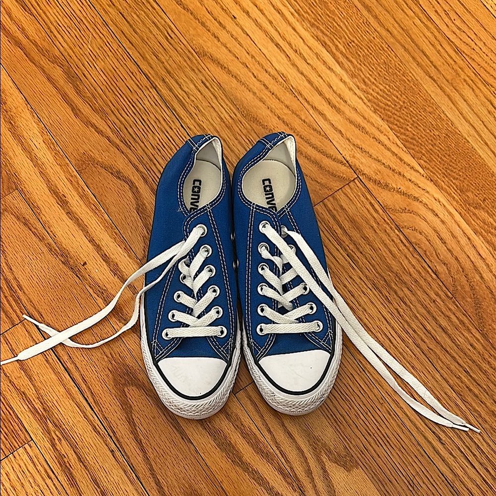 Blue Converse